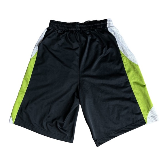 Jordan Basketball athletic shorts men’s size large black white green - Picture 2 of 8